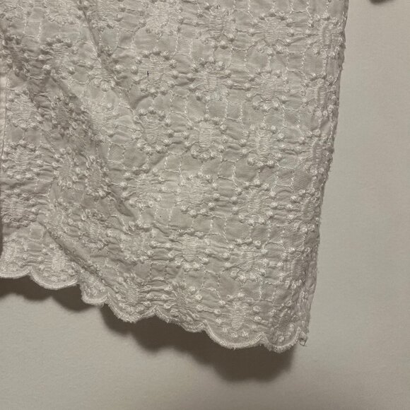 Madewell Embroidered Cropped Resort Shirt -- size S - Picture 4 of 4